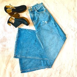 Free People We The Free Ellie Wide Leg Jeans 29